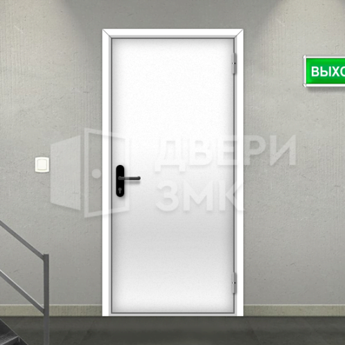 Дверь противопожарная EI-60 однопольная глуxая 1100×2100 мм ДП-18188