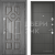 Дверь входная утепленная в дом ВД-11257