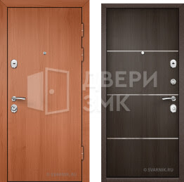 Дверь металлическая с замками KALE в дом ВД-7984