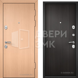 Дверь металлическая правая уличная ВД-7344
