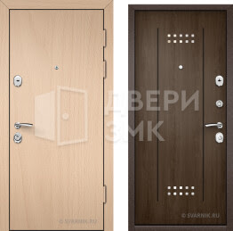 Дверь металлическая правая в дом ВД-6908