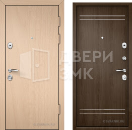 Дверь металлическая левая в дом ВД-4751
