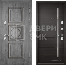 Дверь металлическая трехконтурная на дачу ВД-10562