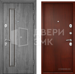Дверь металлическая трехконтурная на дачу ВД-10478