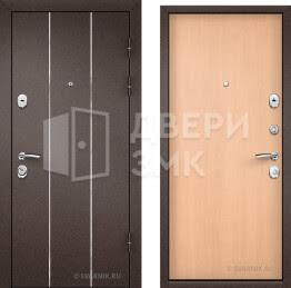 Дверь металлическая готовая в коттедж ВД-4403