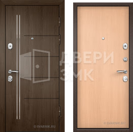 Дверь металлическая под ключ в дом ВД-6346