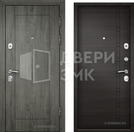 Дверь металлическая под ключ в коттедж ВД-6592
