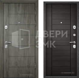 Дверь металлическая левая в квартиру ВД-4896