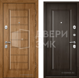 Дверь металлическая левая в коттедж ВД-4998