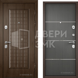 Дверь металлическая левая на дачу ВД-5176