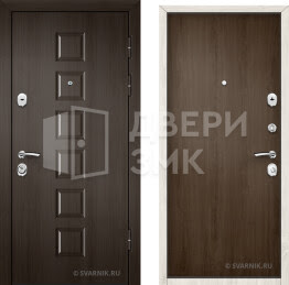 Дверь металлическая левая в коттедж ВД-4974
