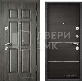 Дверь металлическая правая в квартиру ВД-7056