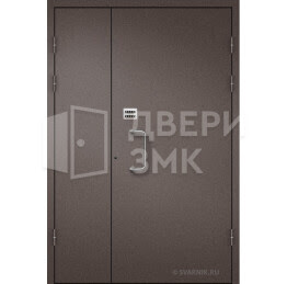 Подъездная дверь с кодовым замком (нитроэмаль) ДВП-15322