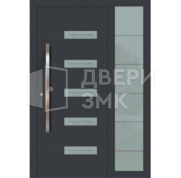 Дверь полуторка элитная с окном от завода изготовителя недорого ВД-12915