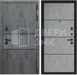 Входная одностворчатая дверь с изогнутой ручкой и шумоизоляцией ВД-13883
