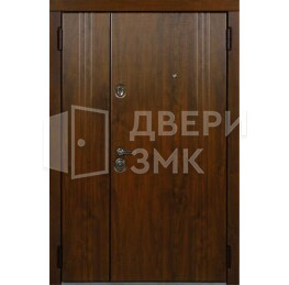 Полуторная дверь для кирпичного дома в классическом стиле ВД-14038
