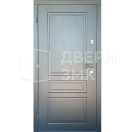 Одностворчатая входная дверь парадная с багетом в гостиницу усиленная ВД-12711