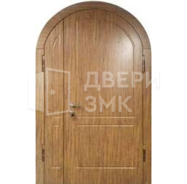 Арочная дверь металлическая полуторная от завода изготовителя на дачу ВД-14264