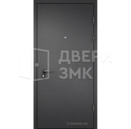 Дверь тамбурная глухая в подъезд порошок — МДФ ТД-16214