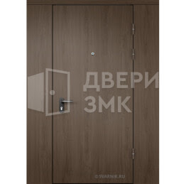 Дверь тамбурная глухая с перегородкой винорит — ламинат ТД-16268