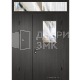 Дверь в тамбур с перегородкой ТД-16407